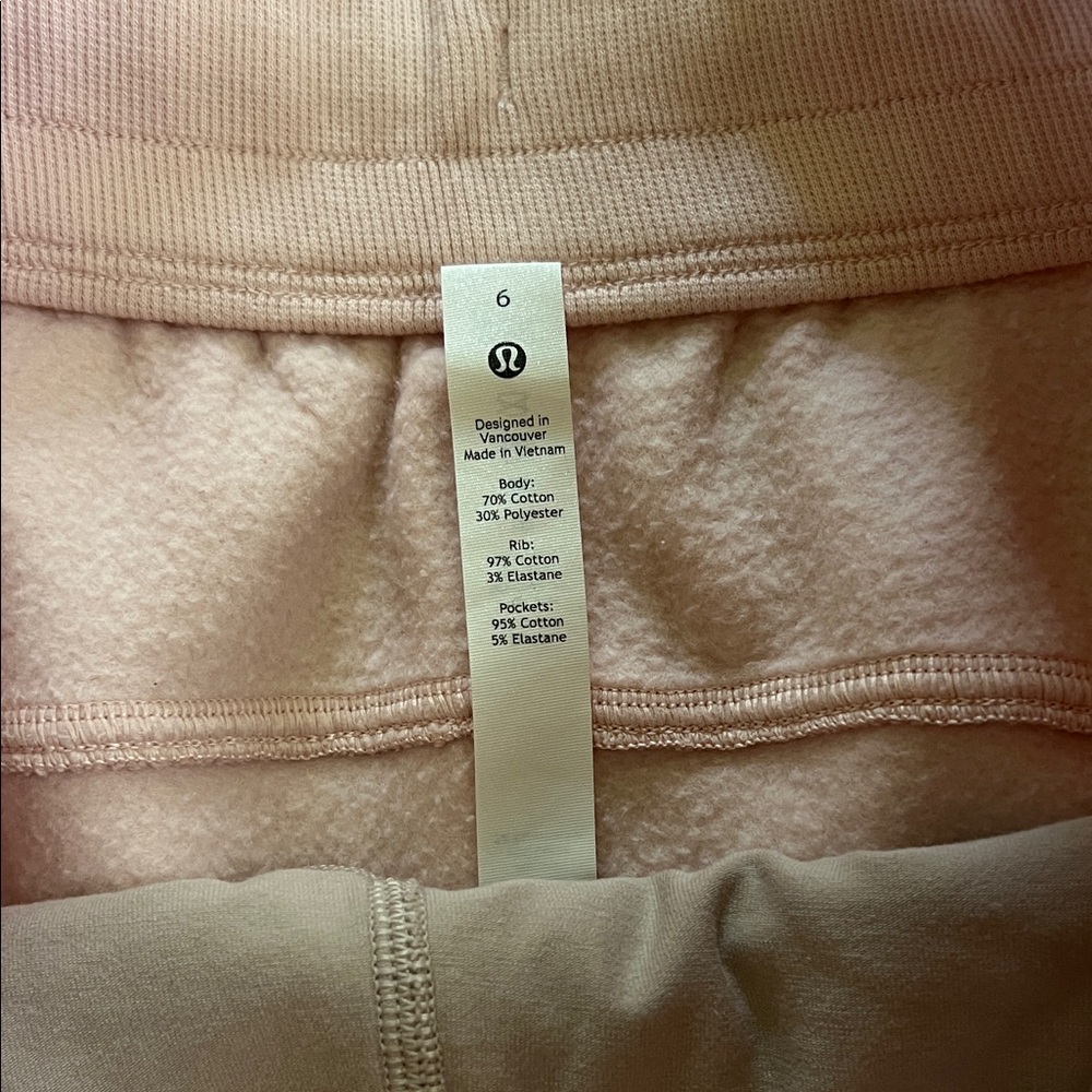 Lululemon pink Sweat Jogger - Picture 3 of 5